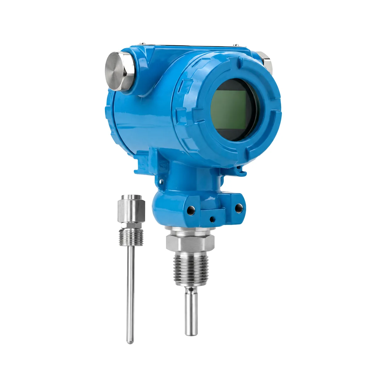 Connection view of the temperature and pressure integrated transmitter