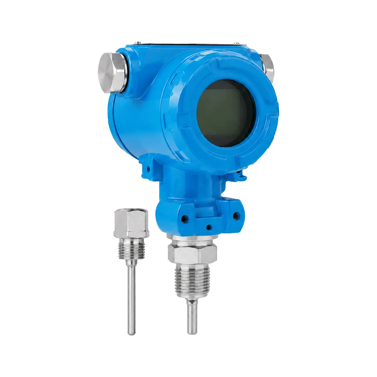 Probe view of the temperature and pressure integrated transmitter