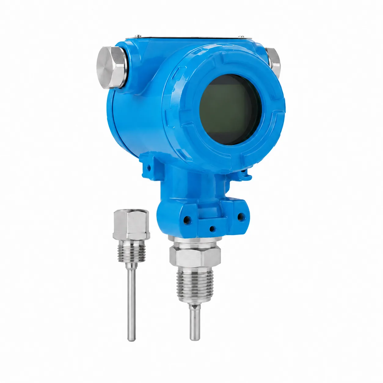 White-background HPT-TP01 integrated temperature and pressure transmitter