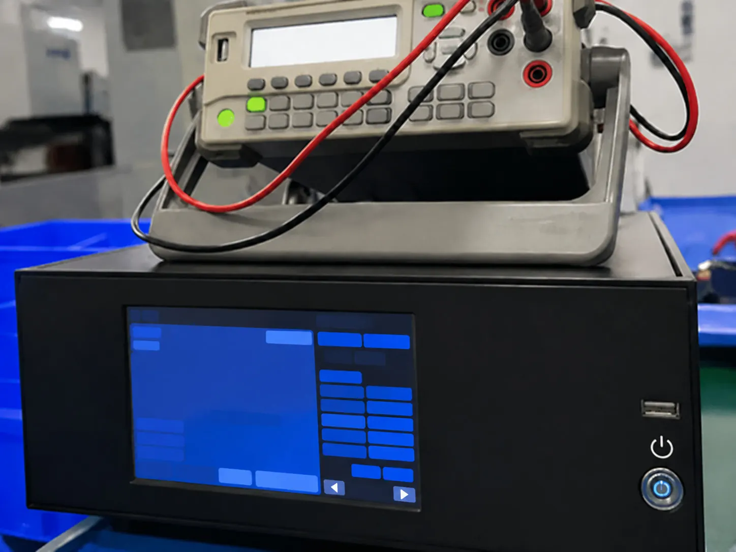 Digital pressure calibration equipment used for multi-point cyclic calibration